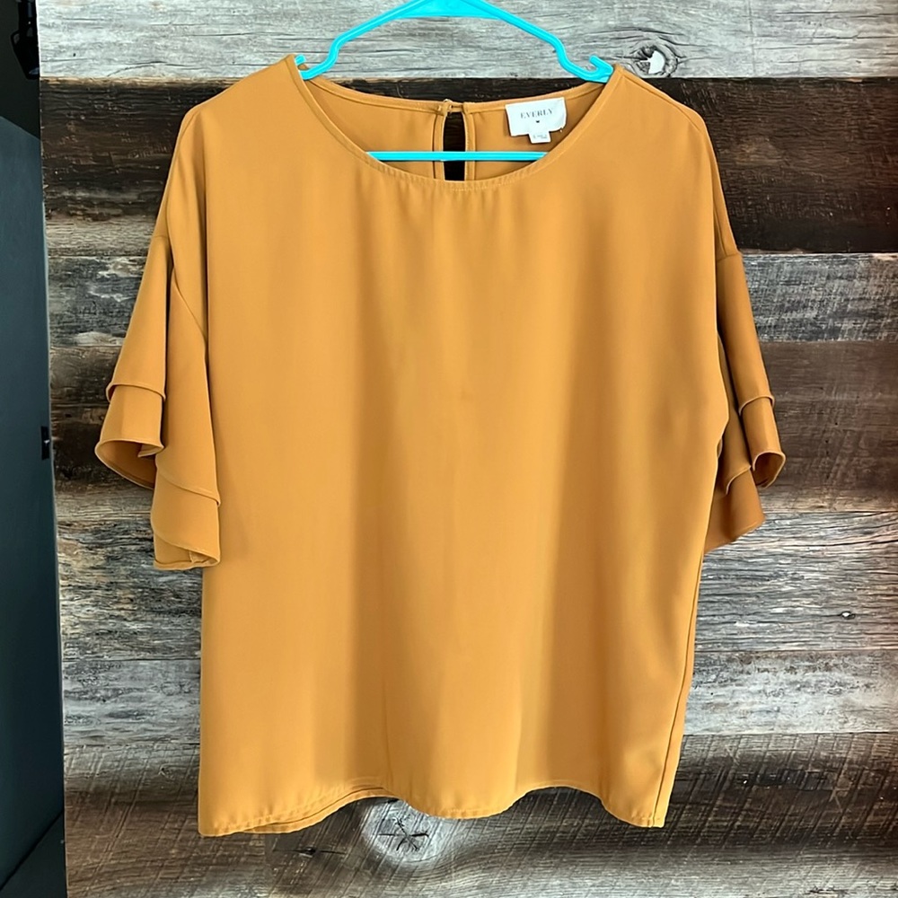 Mustard blouse